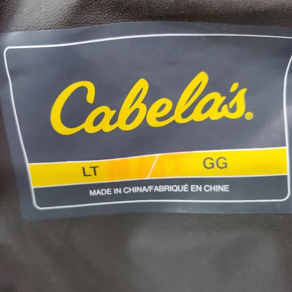 Cabela's Men's Gore-Tex Light Fishing Rain Boating Jacket Coat Black Size LT EUC - Picture 12 of 14